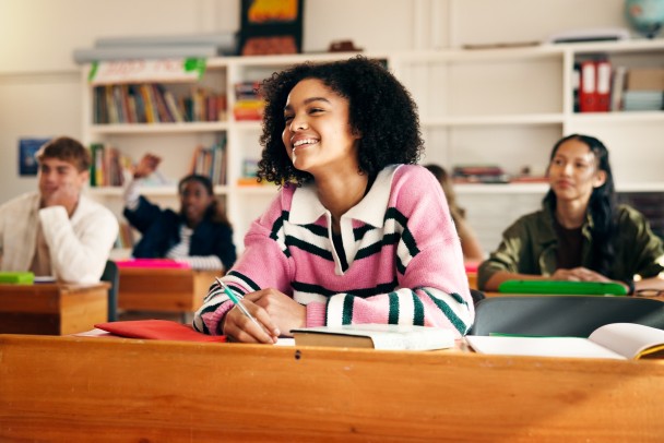 Students in classroom